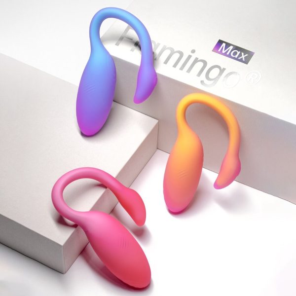 Смарт-віброяйце Magic Motion Flamingo Max 2 в 1: віброяйце та тренажер Кегеля, 10 режимів