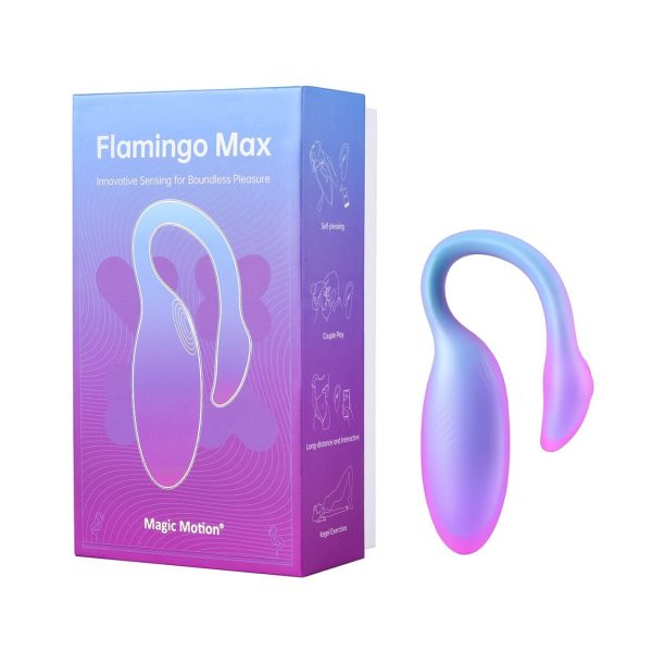 Смарт-віброяйце Magic Motion Flamingo Max 2 в 1: віброяйце та тренажер Кегеля, 10 режимів