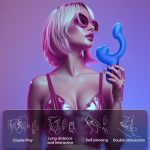 Смарт-вібратор Magic Motion Ponder подвійна стимуляція, віброяйце+язичок для клітора