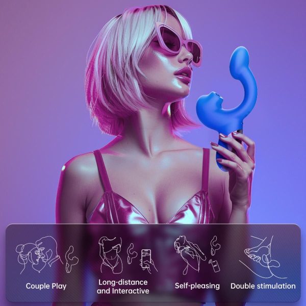 Смарт-вібратор Magic Motion Ponder подвійна стимуляція, віброяйце+язичок для клітора