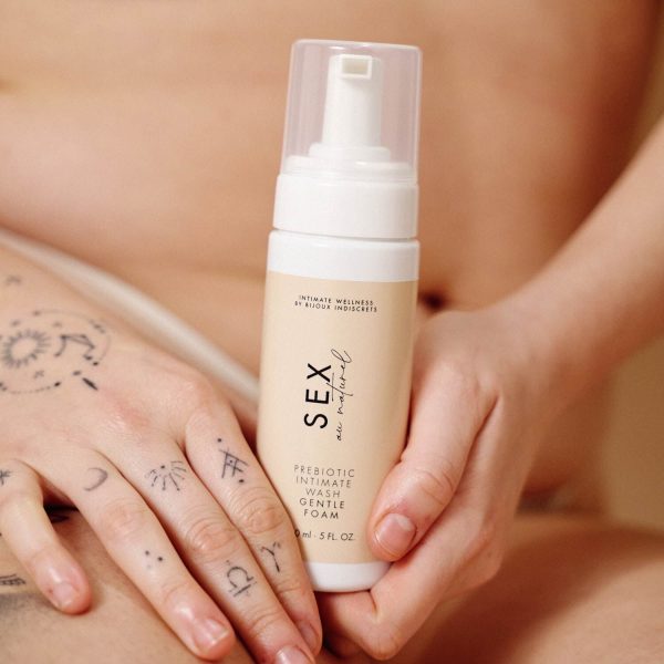 Пена для интимной гигиены Bijoux Indiscrets Sex Au Naturel Prebiotic Intimate Wash Gentle Foam 150мл