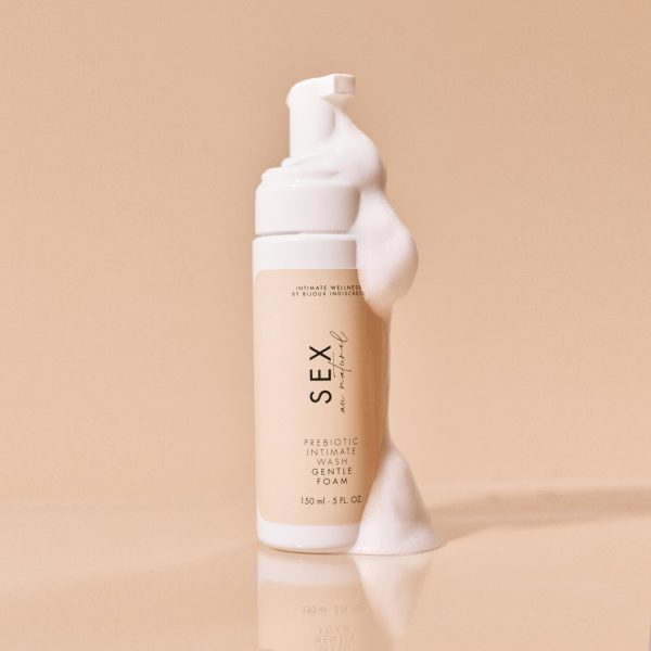 Пена для интимной гигиены Bijoux Indiscrets Sex Au Naturel Prebiotic Intimate Wash Gentle Foam 150мл