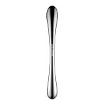 Металлический дилдо Satisfyer Cosmic Crest 1, двусторонний, можно нагревать и охлаждать