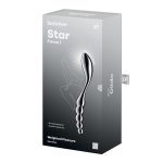 Металлический дилдо Satisfyer Star Force 1, двусторонний, можно нагревать и охлаждать