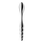 Металлический дилдо Satisfyer Star Force 1, двусторонний, можно нагревать и охлаждать