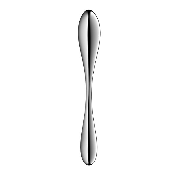 Металлический дилдо Satisfyer Star Force 3, двусторонний, можно нагревать и охлаждать, очень тяжелый