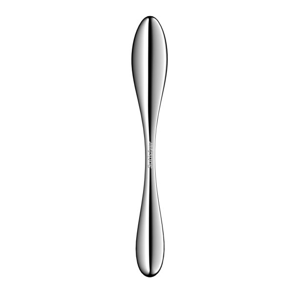 Металлический дилдо Satisfyer Star Force 3, двусторонний, можно нагревать и охлаждать, очень тяжелый