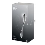 Металевий дилдо Satisfyer Star Force 3, двосторонній, можна нагрівати та охолоджувати, дуже важкий