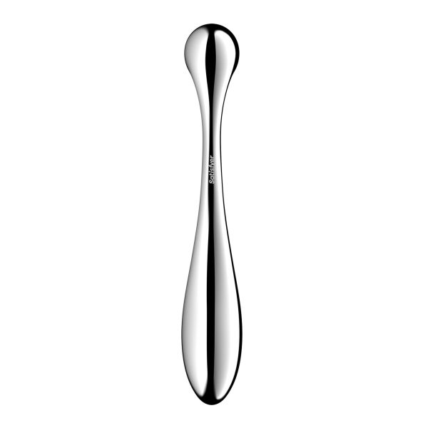 Металевий дилдо Satisfyer Star Force 4, двосторонній, можна нагрівати та охолоджувати, дуже важкий