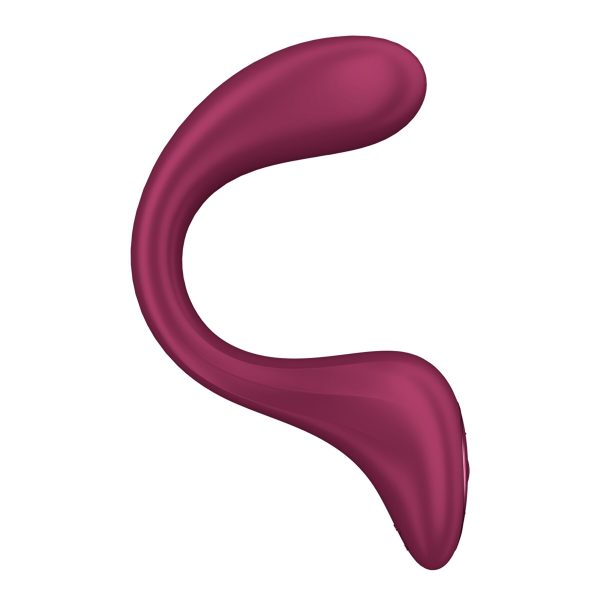 Вагінально-кліторальний вібратор Satisfyer G for Goddess 2 Wine 2 мотори