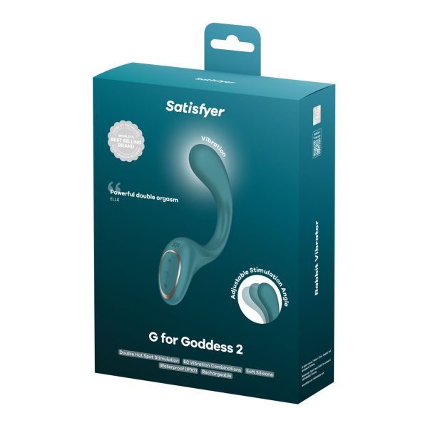 Вагинально-клиторальный вибратор Satisfyer G for Goddess 2 Bottle 2 мотора