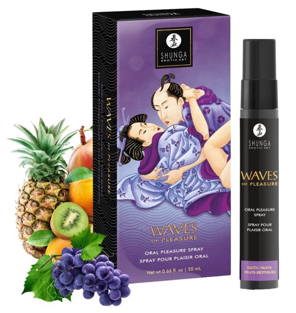 Спрей для усиления слюноотделения Shunga Waves of Pleasure Exotic Fruits