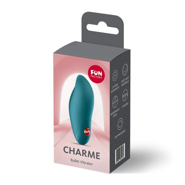 Вибропуля Fun Factory Charme Bottle 12 режимов, перезаряжаемая