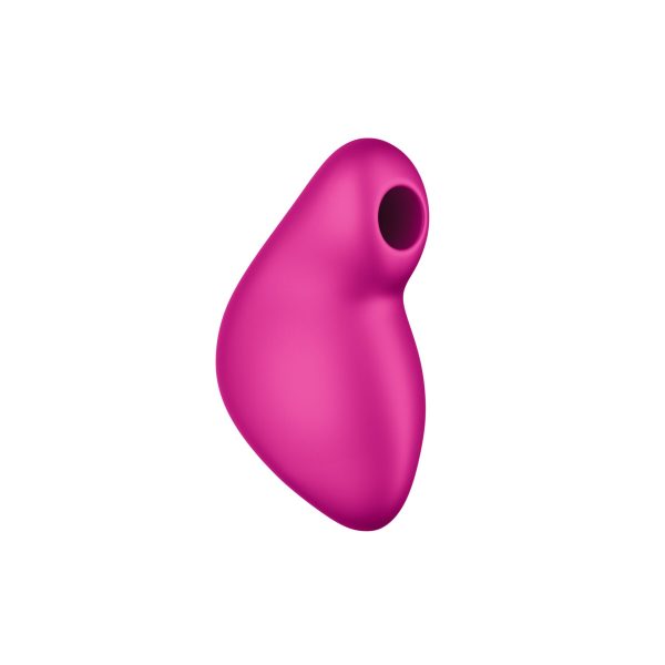 Вакуумный стимулятор с вибрацией Fun Factory Allure Magenta, 11 + 12 режимов работы, перезаряжаемый