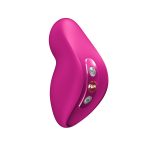 Вакуумный стимулятор с вибрацией Fun Factory Allure Magenta, 11 + 12 режимов работы, перезаряжаемый