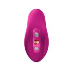 Вакуумный стимулятор с вибрацией Fun Factory Allure Magenta, 11 + 12 режимов работы, перезаряжаемый
