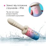 Смарт-мини секс-машина Lovense Spinel имитация фрикций, подогрев, 3 насадки, на присоске