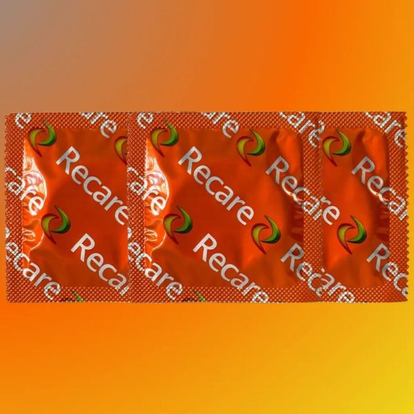 Презервативы Recare Color Fruit Flavour Condoms 3 шт, ароматы: мята, банан, клубника