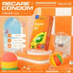 Презервативы Recare Color Fruit Flavour Condoms 12 шт, ароматы: мята, банан, клубника