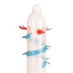 Насадка на член Recare Monster Spike Condom (презерватив с усиками и спиралью шипов)