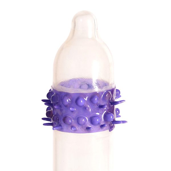 Насадка на член Recare Monster Spike Condom (презерватив с рядами пупырышков и шипов)
