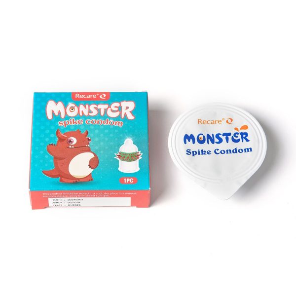 Насадка на член Recare Monster Spike Condom (презерватив с рядами шипов)