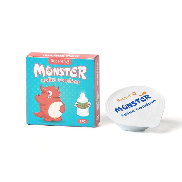 Насадка на член Recare Monster Spike Condom (презерватив с рядами шипов)