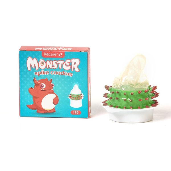 Насадка на член Recare Monster Spike Condom (презерватив с рядами шипов)
