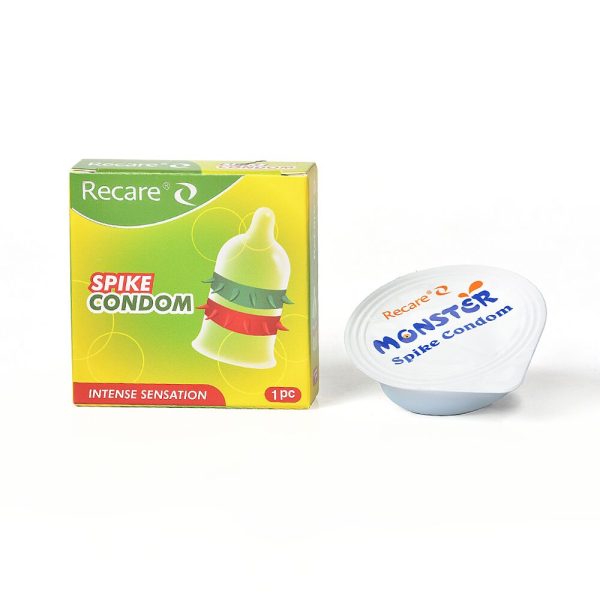 Насадка на член Recare Spike Condom (презерватив с рядами шипов)