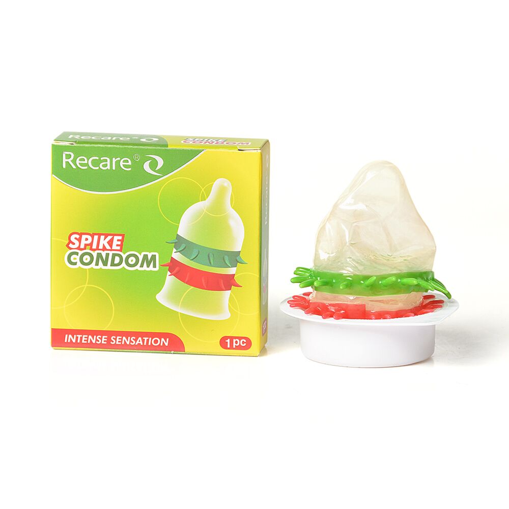 Насадка на член Recare Spike Condom (презерватив з рядами шипів)