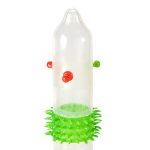 Насадка на член Recare Spike Condom (презерватив с шариками и рядами шипов)