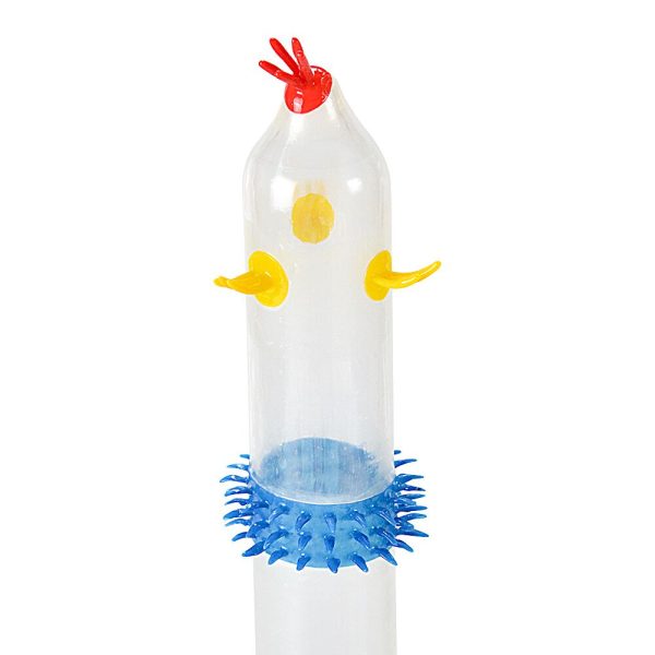 Насадка на член Recare Spike Condom (презерватив с усиками и рядами шипов)