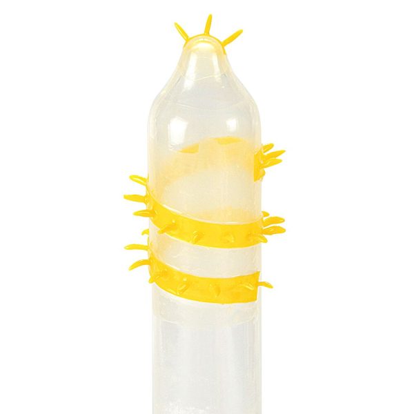 Насадка на член Recare Spike Condom (презерватив с усиками и спиралью шипов)