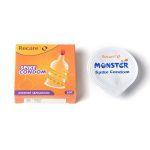 Насадка на член Recare Spike Condom (презерватив з вусиками та спіраллю шипів)