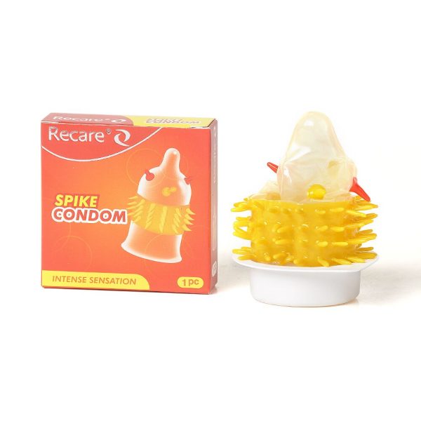 Насадка на член Recare Spike Condom (презерватив с усиками и шипами)