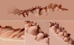 Мастурбатор-полуторс Naked Factory SCARLET, вагина + анус, узкий вход, очень реалистичный, сквозной