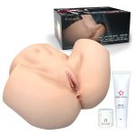 Мастурбатор-полуторс Naked Factory SCARLET, вагина + анус, узкий вход, очень реалистичный, сквозной