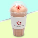 Мастурбатор-вагіна Naked Factory Cup Sleeve V–3, наскрізний