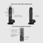 Фаллоимитатор с вибрацией и ротацией Strap-On-Me Rotating & Vibrating Realistic Dildo – –