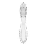 Двусторонний стеклянный дилдо Satisfyer Dazzling Crystal 2 Transparent