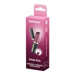 Вакуумний стимулятор Satisfyer Deep Kiss, магнітна технологія 3D Air Pulse, 30 режимів, кришечка