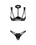 Комплект Obsessive Roccele 2-pcs crotchless set 2XL/3XL