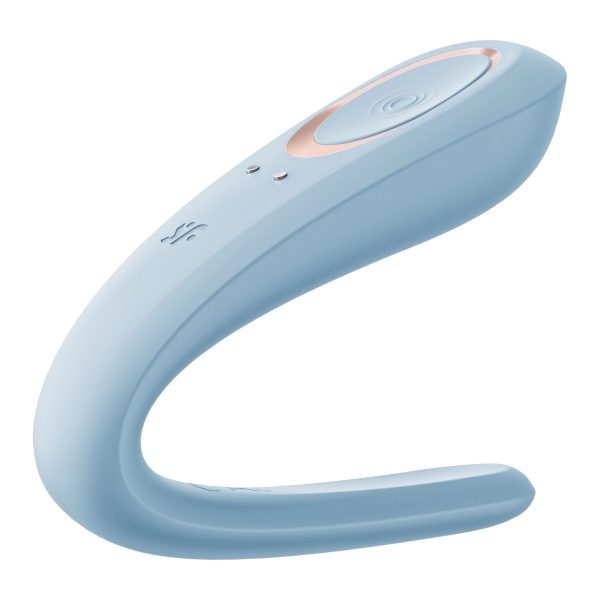 Вибратор для пар Satisfyer Double Classic Light с одним моторчиком
