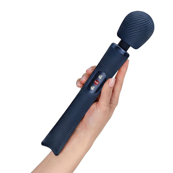 Вибромассажер Fun Factory VIM Vibrating Wand Nightblue, супермощный и легкий, до 6 часов работы