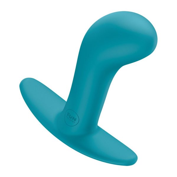Анальна пробка Fun Factory BOOTIE Aquamarine, діаметр 3,8 см, тонкий обмежувач