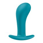 Анальна пробка Fun Factory BOOTIE Aquamarine, діаметр 3,8 см, тонкий обмежувач