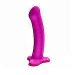 Фалоімітатор Fun Factory MAGNUM Blackberry, дуже гнучкий, довжина 18,3 см, діаметр 3,7 см