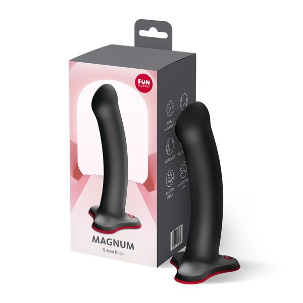 Фаллоимитатор Fun Factory MAGNUM очень гибкий, длина 18,3 см, диаметр 3,7 см