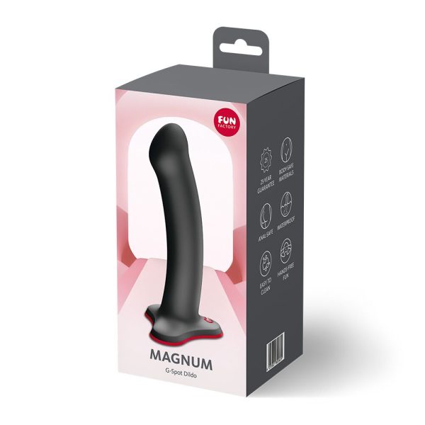 Фаллоимитатор Fun Factory MAGNUM очень гибкий, длина 18,3 см, диаметр 3,7 см