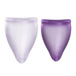 Набор менструальных чаш Fun Factory FUN CUP EXPLORE KIT, 2 шт, Multicolored объемы 20 и 30 мл